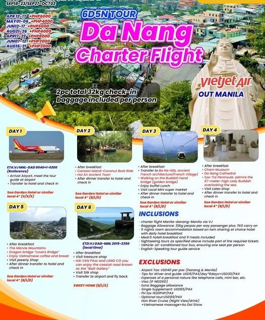 Da Nang Charter Flight